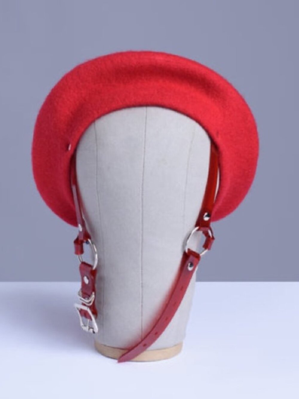 Apatico Red Harness Beret